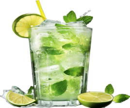 Iced Lemon & Mint